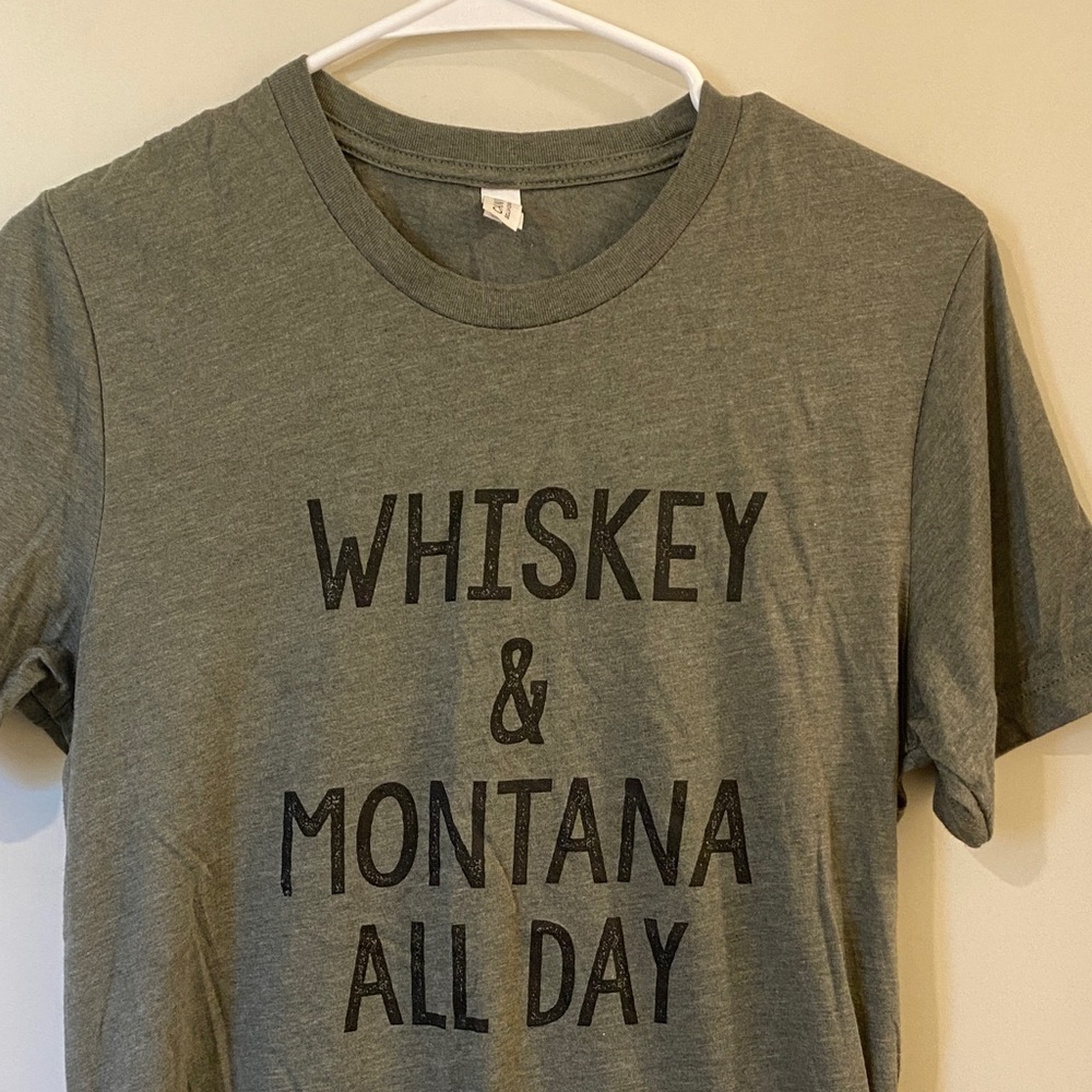 Whiskey & Montana All Day T-shirt